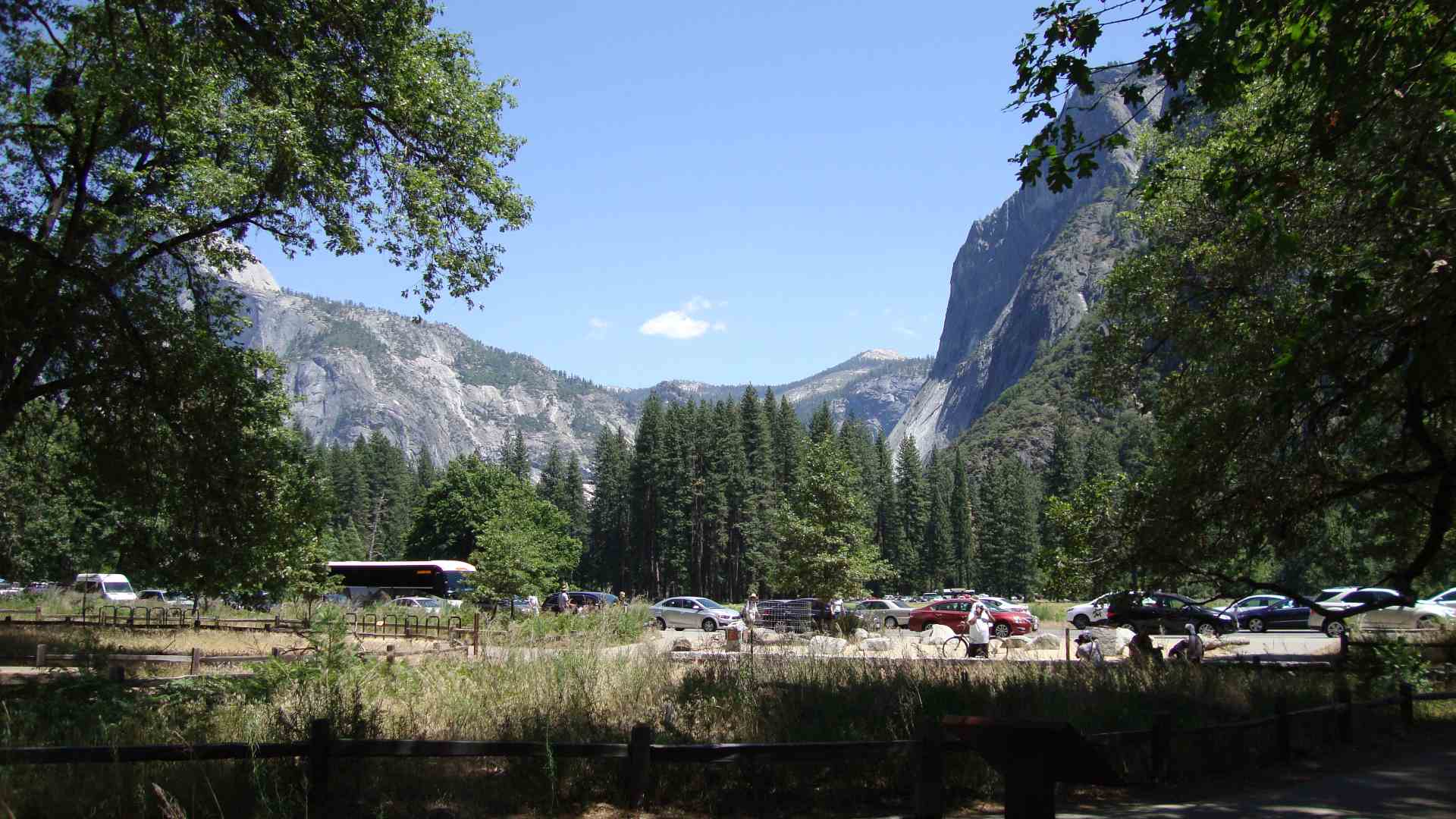 Blick auf den Yosemite Nationalpark