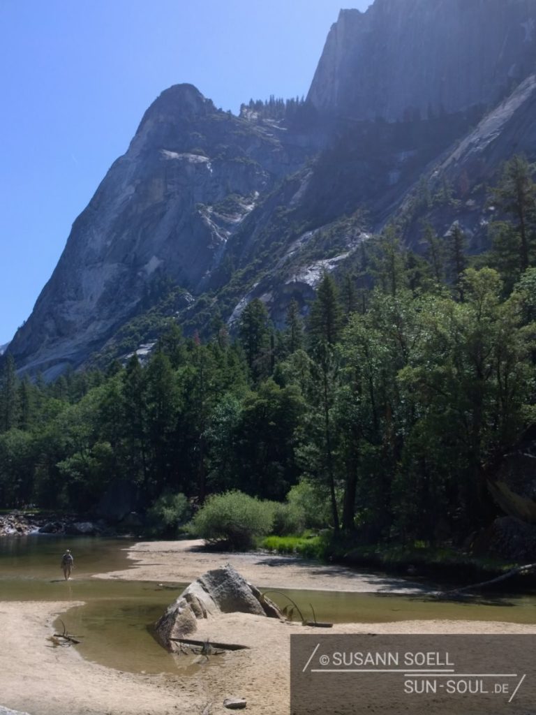 Austrocknender Mirror Lake im Yosemite National Park