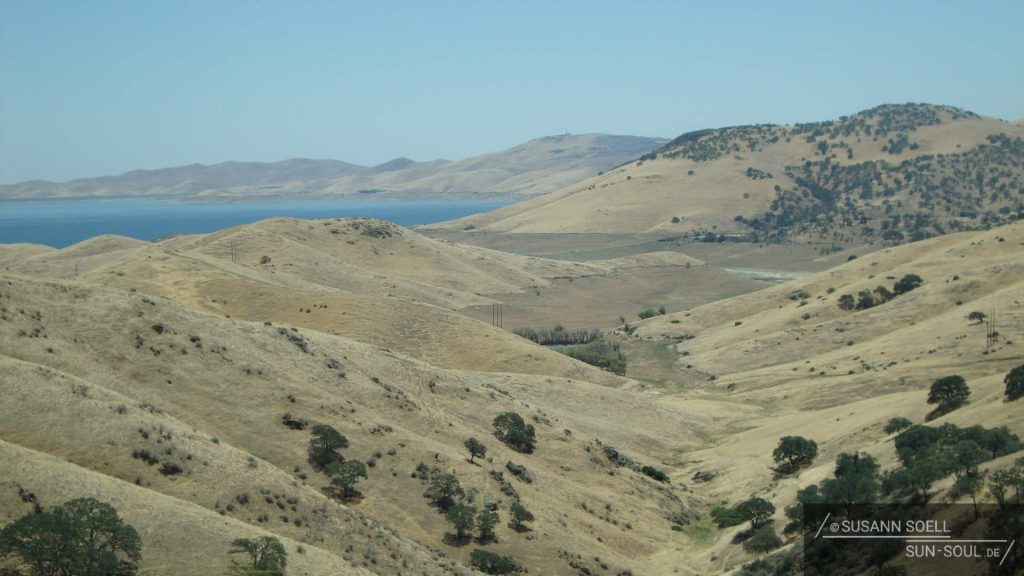 Autofahrt nach Merced