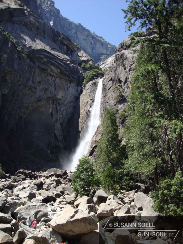 Wasserfall Lower Yosemite Falls
