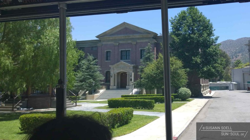 Kulisse des Films "Zurück in die Zukunft" in den Universal Studios von Los Angeles