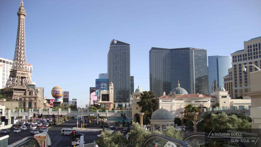 Blick auf den nördlichen Teil des Strips.